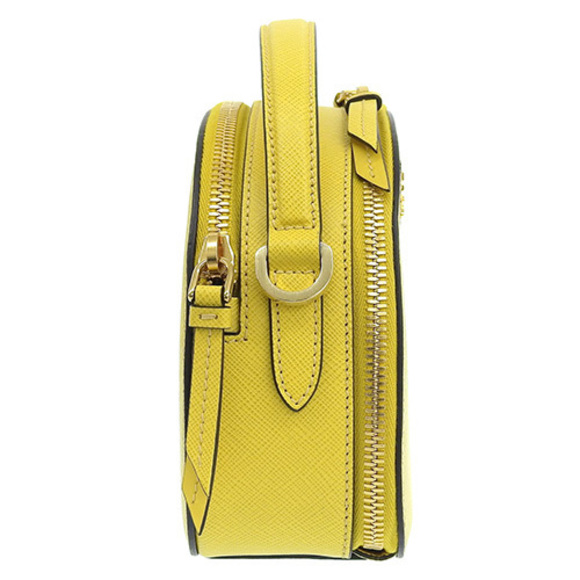 Prada Odette Saffiano Leather Handbag Yellow - Picture 3 of 8